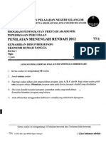 Soalan Percubaan Khb-Ert PMR 2012 - Selangor