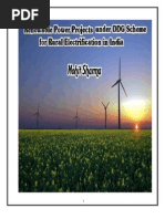 Download Renewable Energy Power Projects Under DDG Scheme for Rural Electrification in India by Mohit Sharma SN104179418 doc pdf