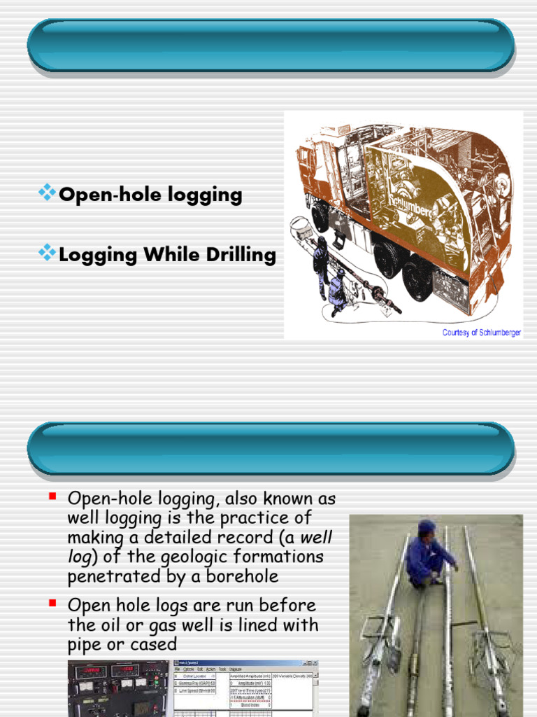 Types of Well Logs | PDF | Nuclear Physics | Physical Sciences