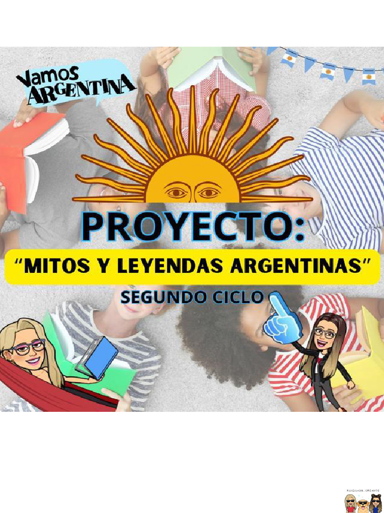 Proyecto. Mitos y Leyendas Argentinas. Segundo Ciclo | PDF | Leyendas