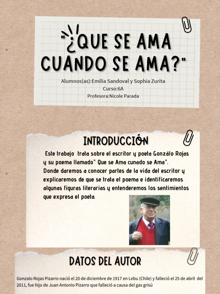 ¿Que Se Ama Cuando Se Ama | PDF