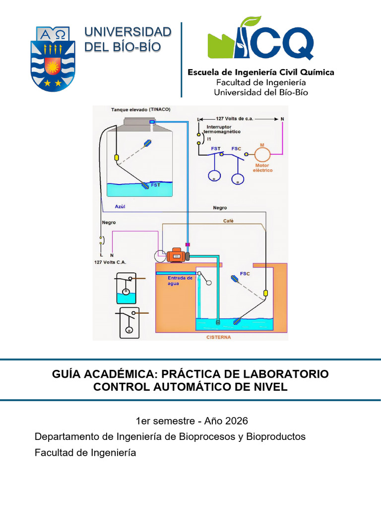 Guía Académica PCT50 Control de Nivel | PDF