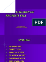 Generalidades de Protesis Fija