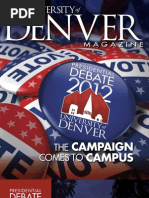 Download University of Denver Magazine Fall 2012 issue by University of Denver SN104198536 doc pdf