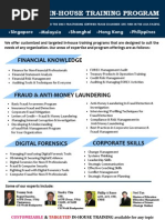 In-House Training Program Brochure