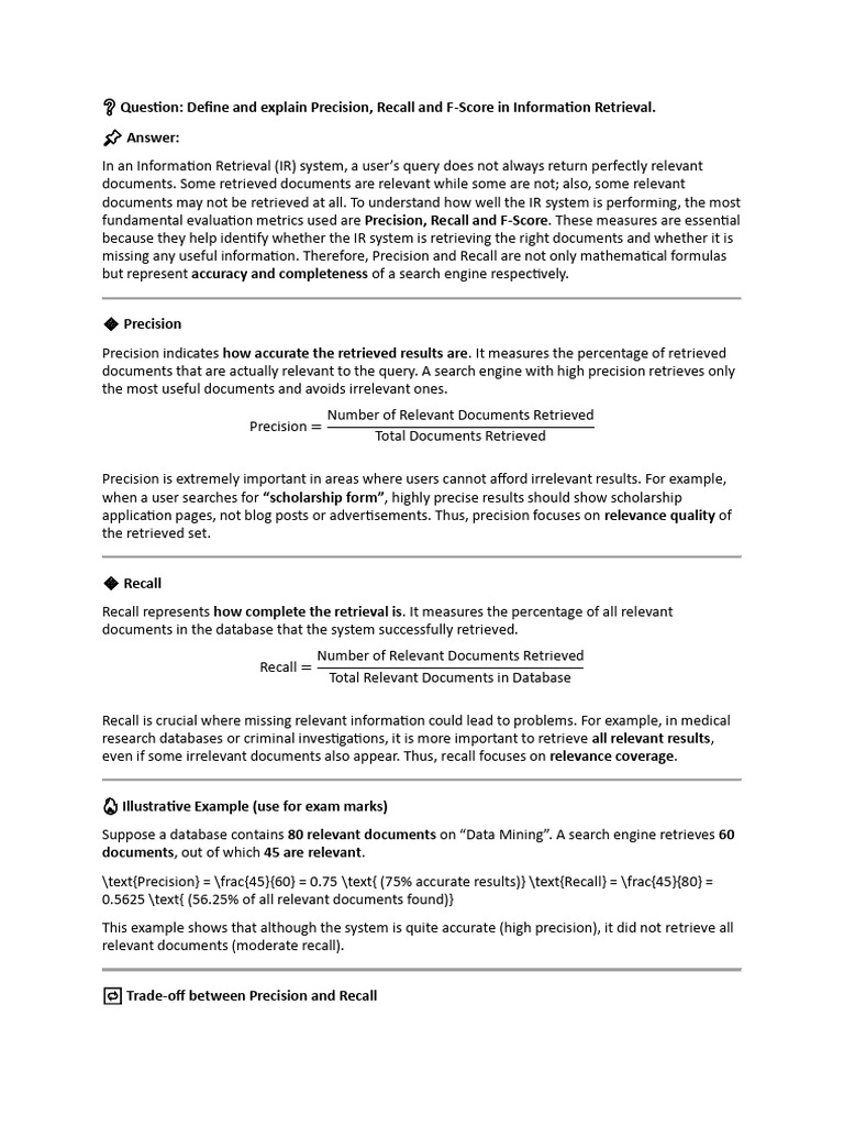 Isr Q&a | PDF | Information Retrieval | Search Engine Indexing