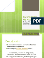 Enf. Addison: Insuficiencia corticoadrenal primaria