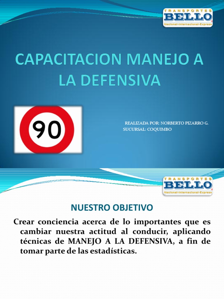 Curso de Manejo a la Defensiva en Coquimbo | PDF | Cinturón de ...