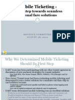 DART Mobile Ticketing Presentation