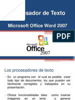 Procesador de Texto Word 2007