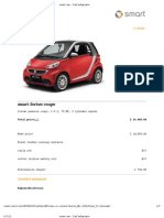 Fortwo Passion Coupe, 1.0 L, 70 HP, 3 Cylinder Engine: Total Price $ 16,980.00