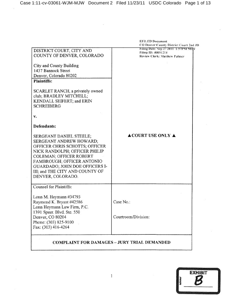 Scarlet Ranch v. Denver | PDF