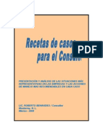 Recetario de Casos