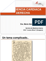 Insuficiencia Cardiaca Derecha: Dra. Marta Sánchez Marteles