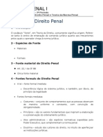 04 - Fontes Do Direito Penal e Norma Penal