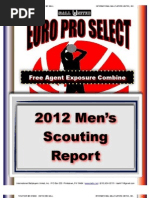 Download 2012 Euro Pro Select Mens Scouting Report - iBall United by iBall United SN104211912 doc pdf