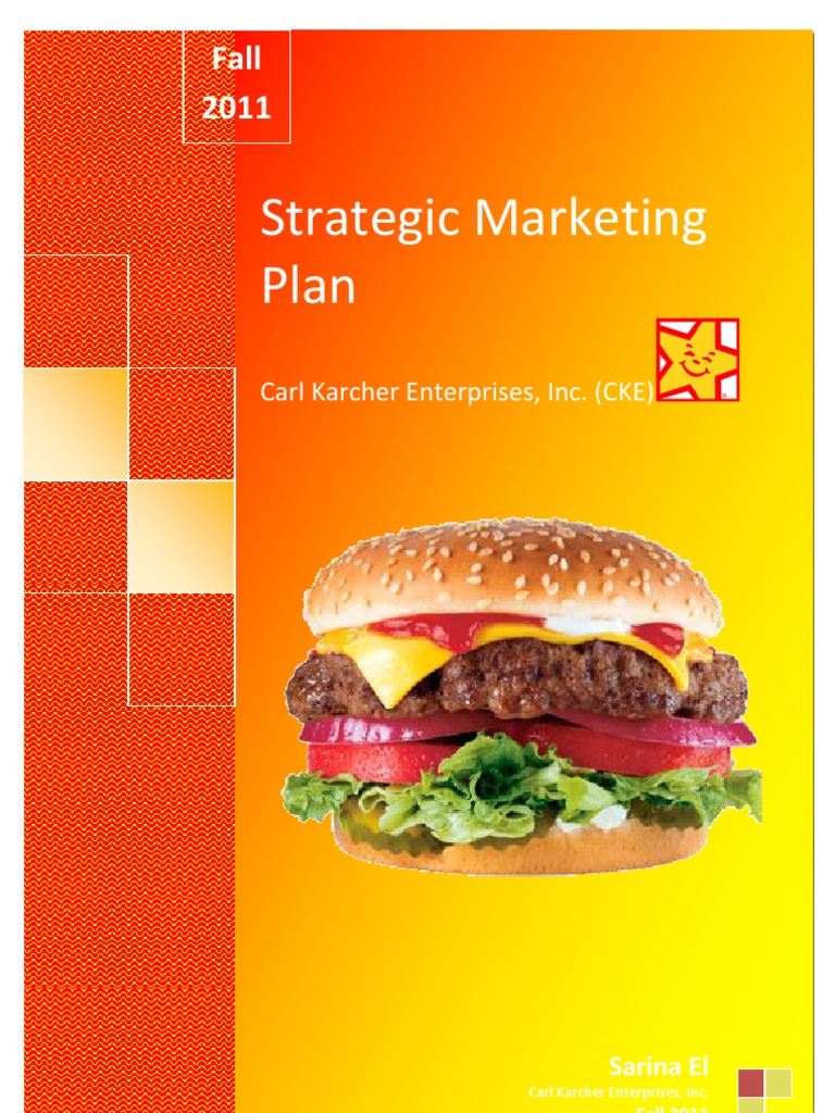 marketing plan of a food business