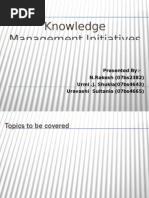 Download Knowledge Management Initiatives at TCS by rak_sai15 SN10421833 doc pdf