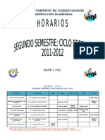 Horarios Quinto