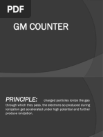 G.M. Counter: Principles and Applications | PDF | Radiation ...