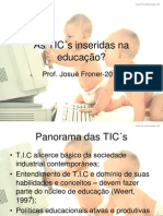 As TIC S Inseridas Na Educação