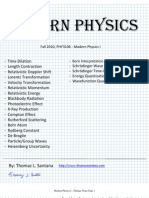 Modern Physics I - Thomaz Notes