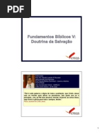 Teologia - Doutrina da Salvação