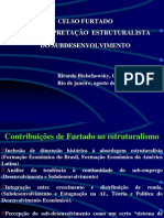 Celso Furtado e a interpretaçao estruturalista do subdesenvolvimento