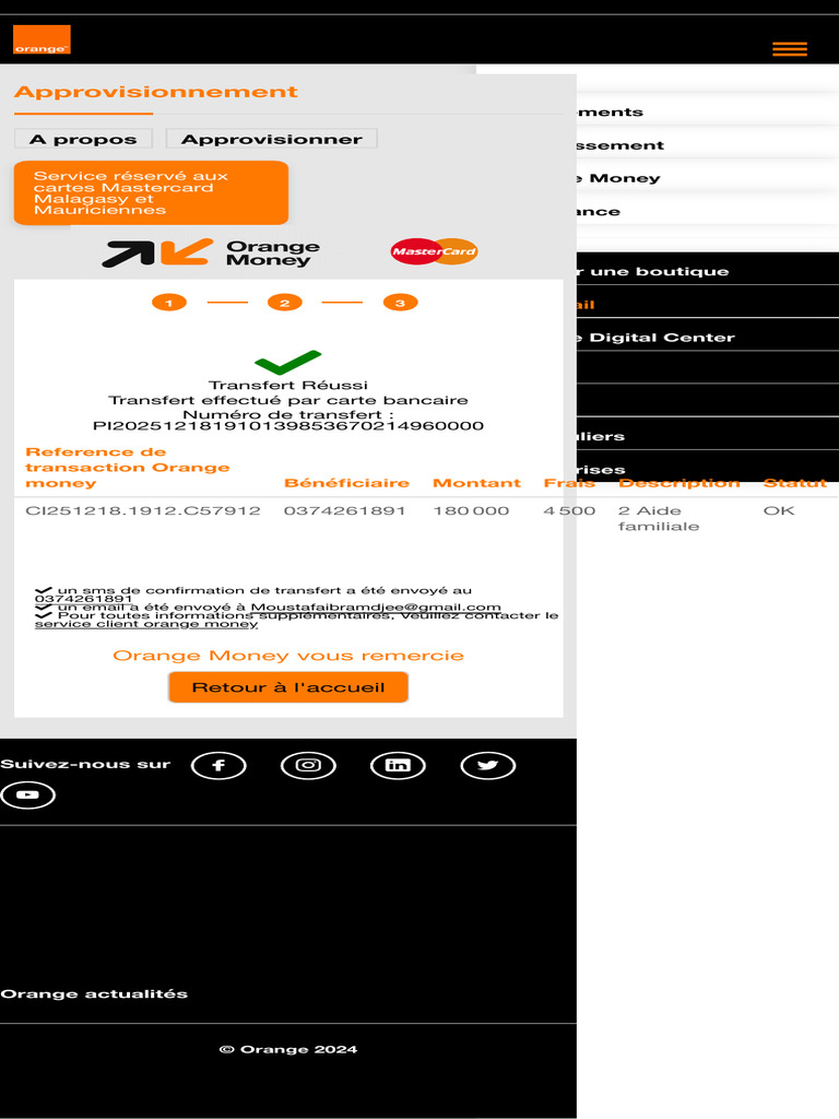 Orange Money - Approvision | PDF