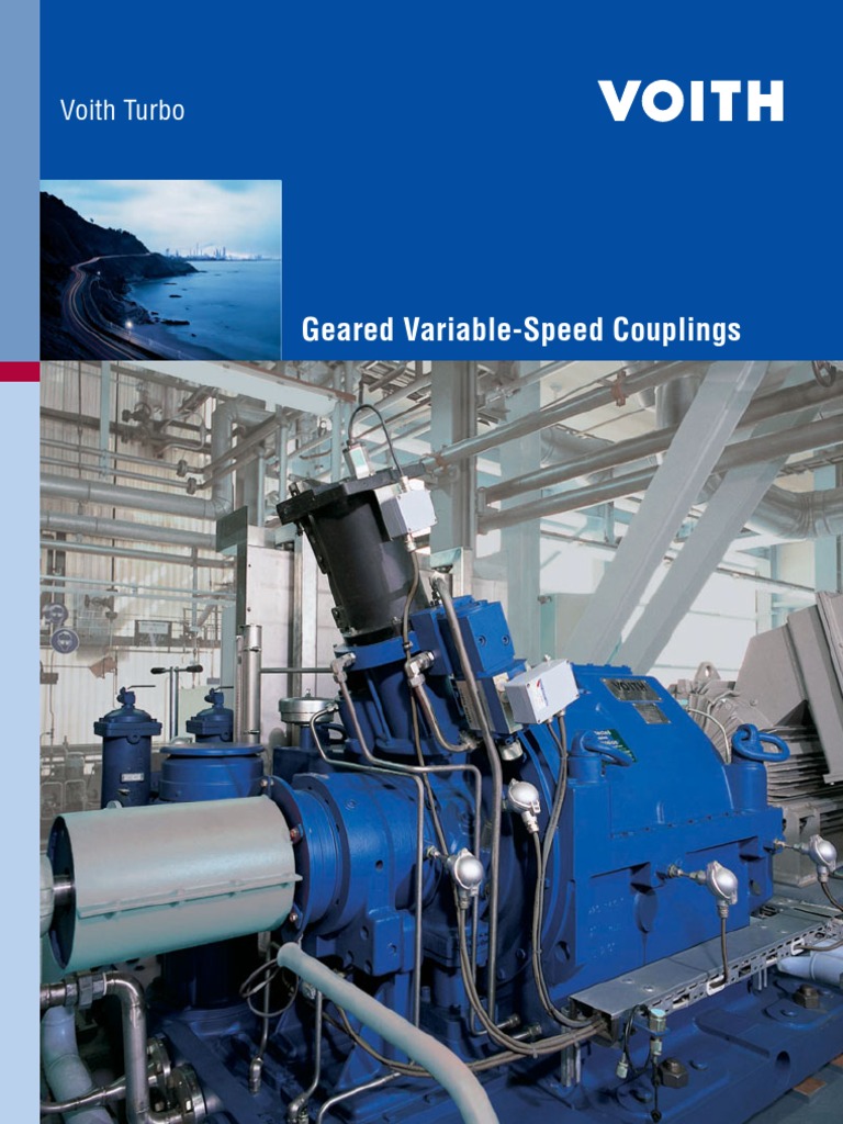 Voith Geared Variable-Speed Couplings | PDF | Business | Technology ...