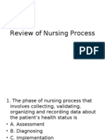 Review of Nursing Process