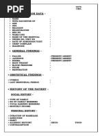 Antenatal Care Card Template | PDF | Childbirth | Pregnancy
