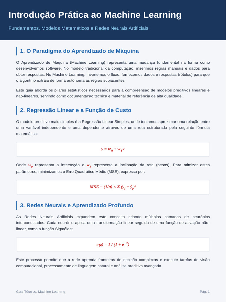 Guia Tecnico Machine Learning | PDF