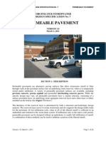 DCR BMP Spec No 7 - PERMEABLE PAVEMENT - Final Draft - v1-8 - 03012011 PDF