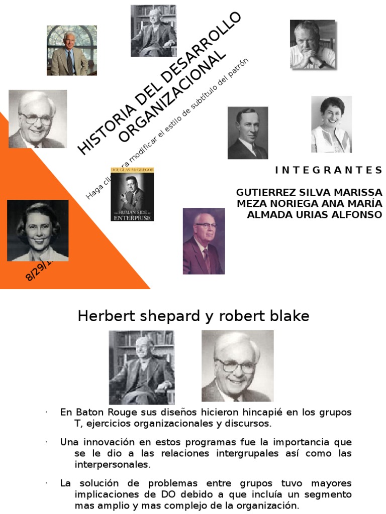Historia Del Desarrollo Organizacional 2da Parte | PDF | Desarrollo