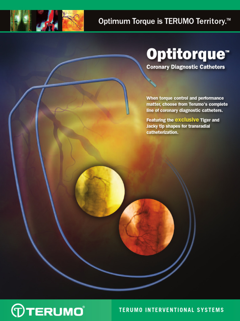 Optitorque Sell Sheet | PDF | Catheter | Medical Equipment