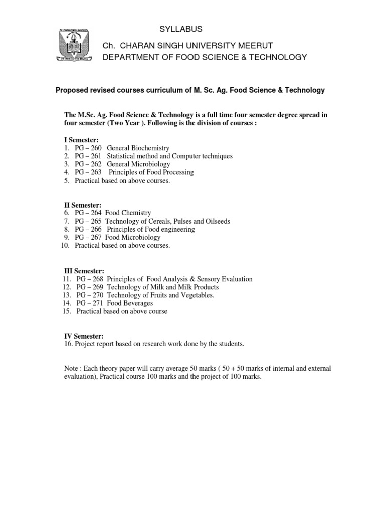 Food Science&Technology | PDF | Fruit Preserves | Food Preservation