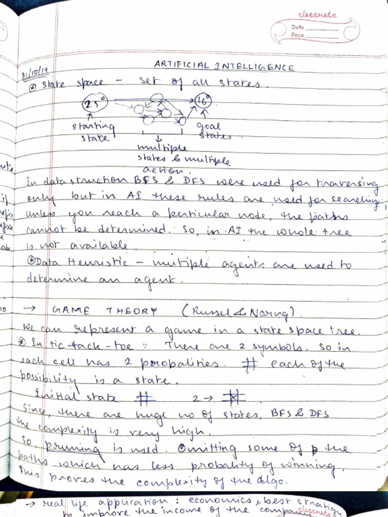 Ai Notes 2 Hand Written PDF | PDF