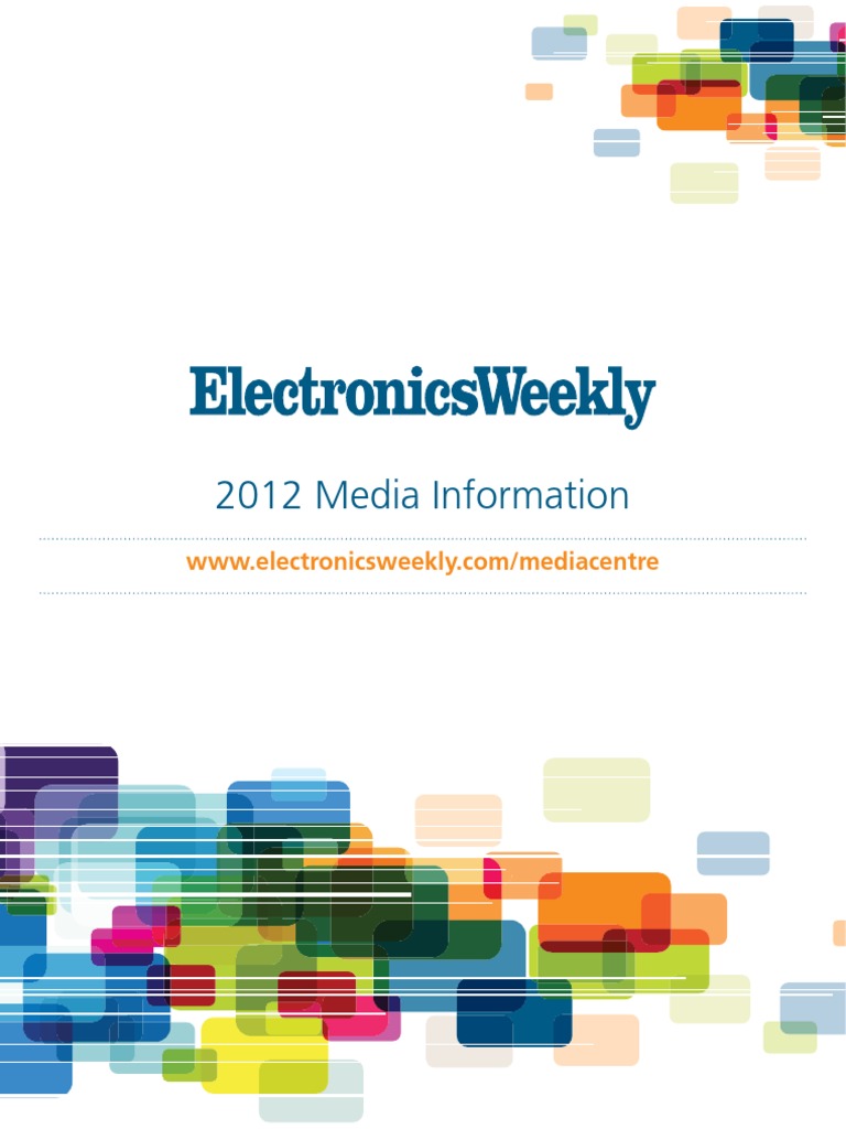 Electronics Weekly - 2012 Media Pack | PDF | Embedded System | Mixed ...