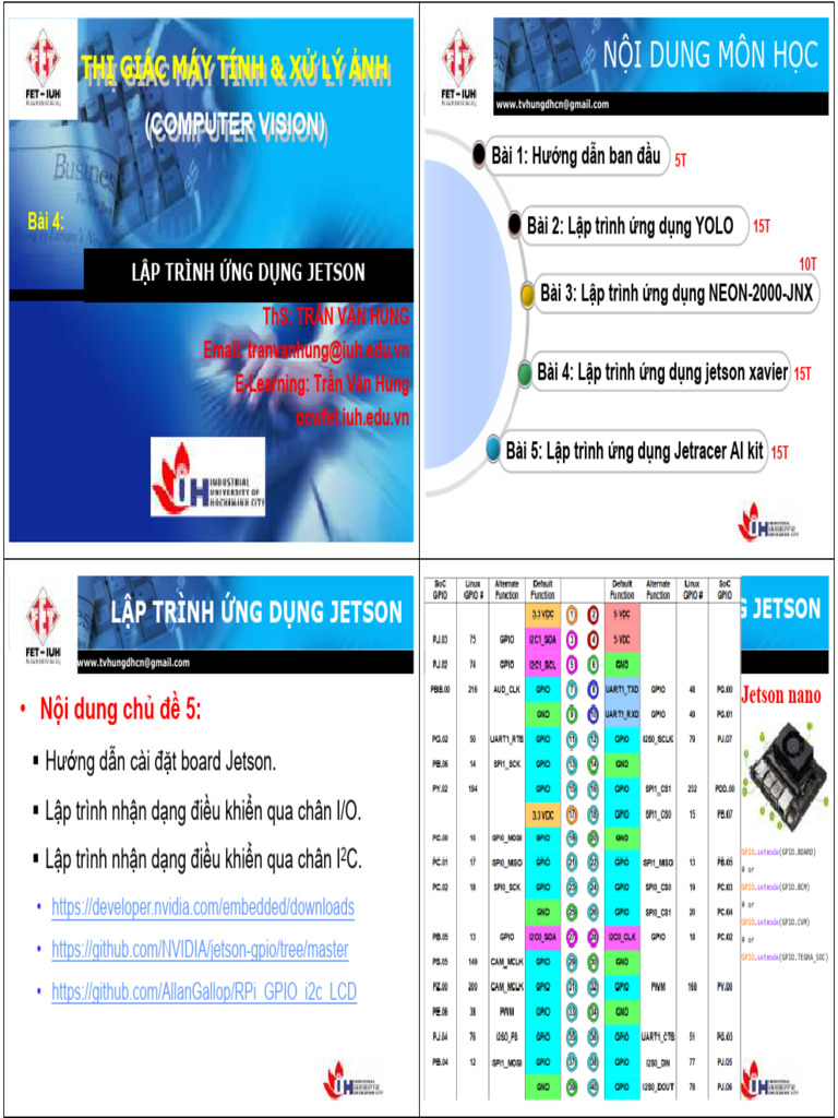 04 - Chu de 5 Lap Trinh Giao Tiep Chan Gpio Va I2c | PDF