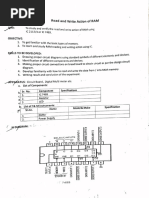 RAM Architecture Diagrams and Operations | PDF | Digital Technology ...