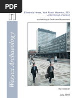 Download York Road Waterloo London Borough of Lambeth by Wessex Archaeology SN10427667 doc pdf