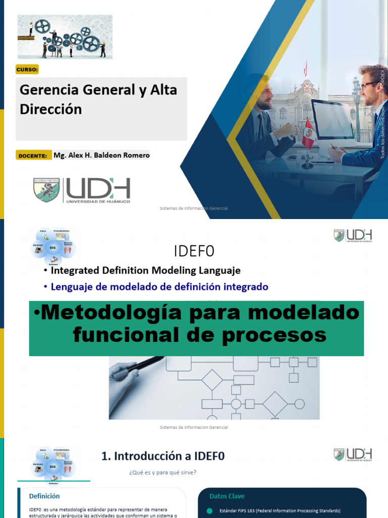Clase de Proceso Idef0-1 | PDF | Software | Sistema de Información de ...
