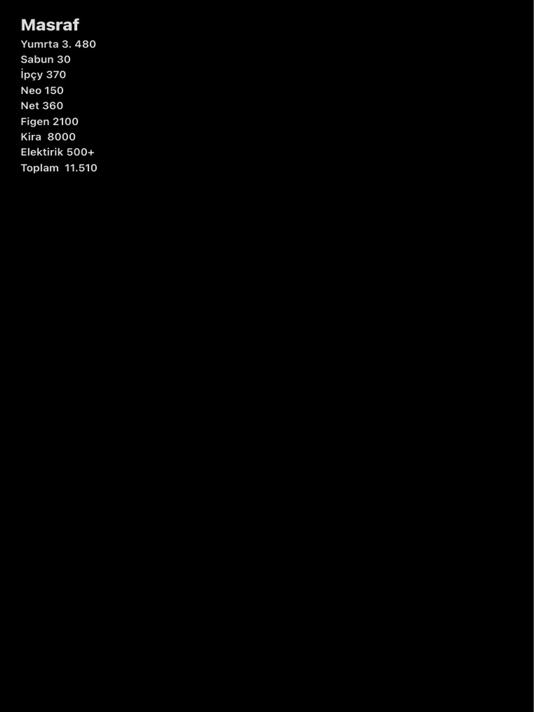 Masraf | PDF