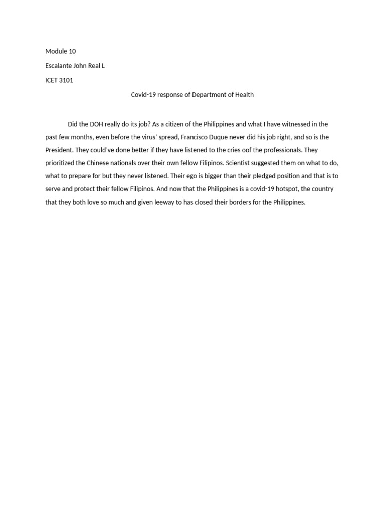 Module 10 Ethics | PDF