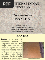 Kantha Embroidery by Nanduri Asha, Shreya Gulati, Saloni Priya