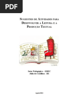 Sugestões de Atividades para Desenvolver a Leitura e a