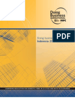 World Bank Report - Doing Business in Indonesia