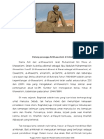 Download Biografi Al Khawarizm1 by LiNna Widyastuti SN104300375 doc pdf