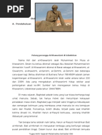 Download Biografi Al Khawarizm1 by LiNna Widyastuti SN104300375 doc pdf